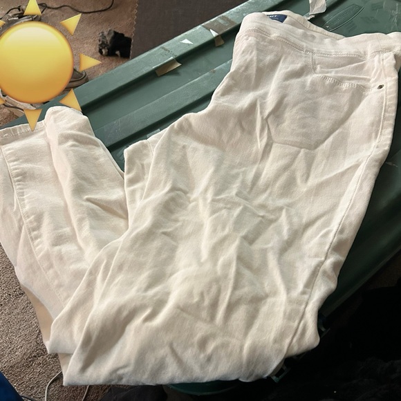 Old Navy 2xl Crisp White Trousers - Picture 1 of 2